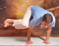 Parsva Bakasana-Oldal Gém tartás
